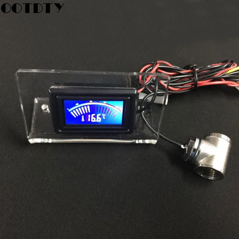 Цифровой термометр измеритель температуры для охлаждения воды с рамой и