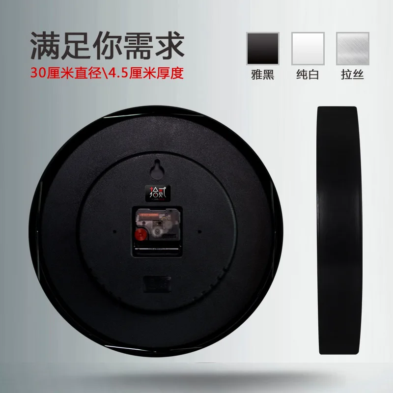 Часы настенные против часовой стрелки 12 дюймов | Дом и сад