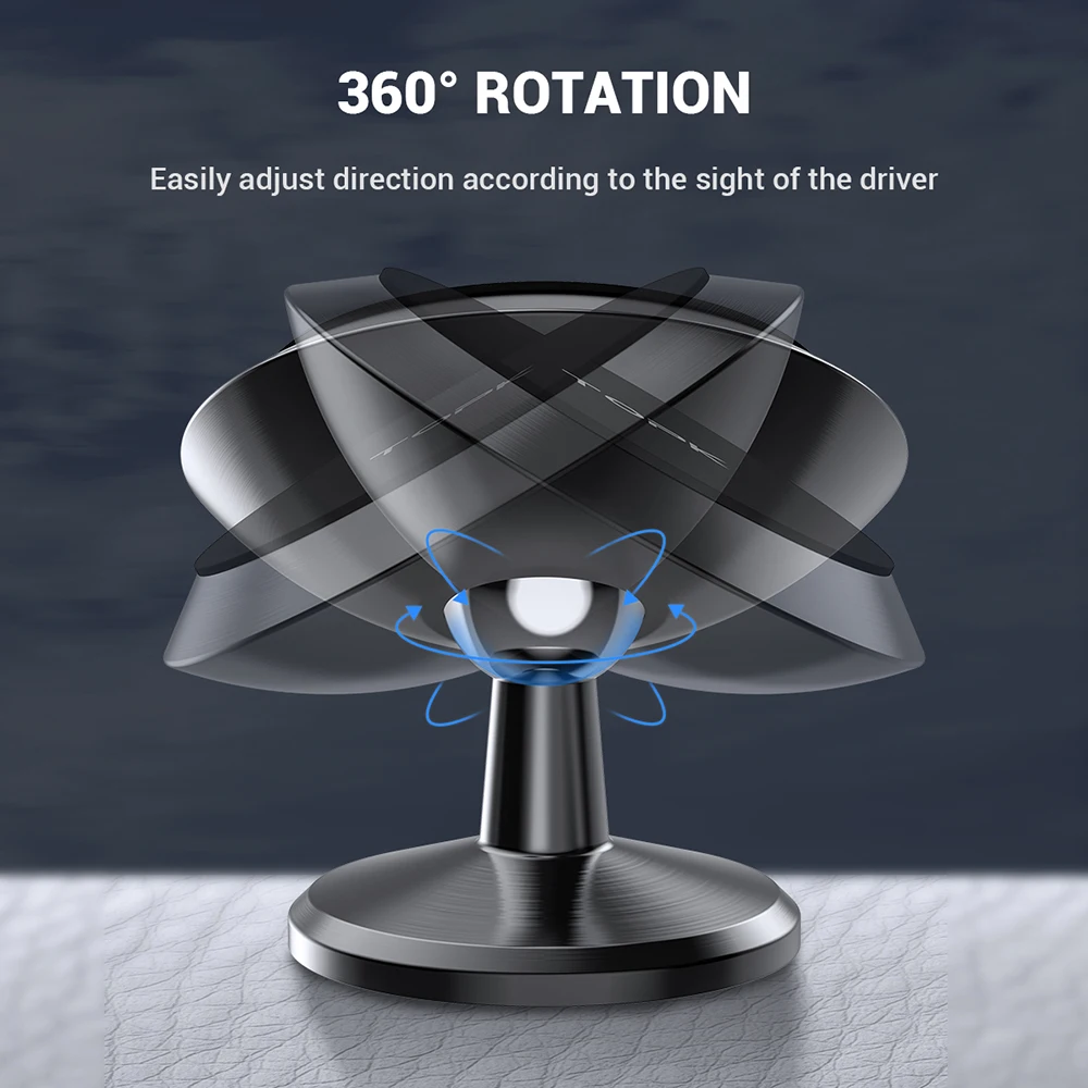 TOPK Magnetic Car Phone Holder Universal Stand for Mobile Magnet Air Vent Mount Support telephone GPS |