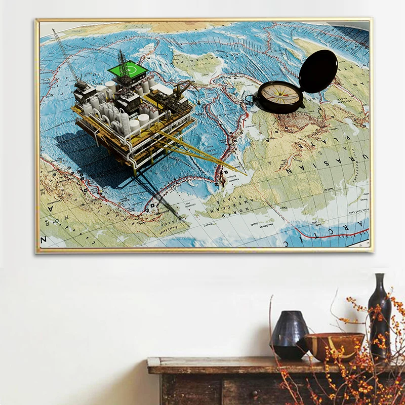 Морской знак морской мир фоторамка холст картина добавка украшение для дома