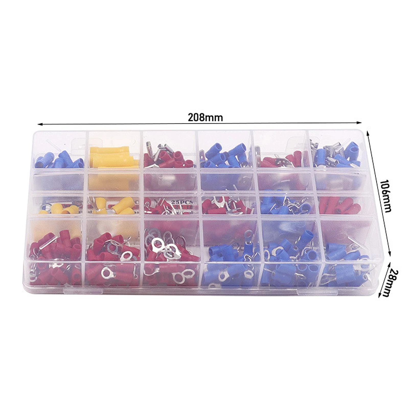 

Tubular Terminal Various Styles Box-packed Electrical Tube Ferrule Terminal Insulated Wire Connector Crimping Terminals Kit Set