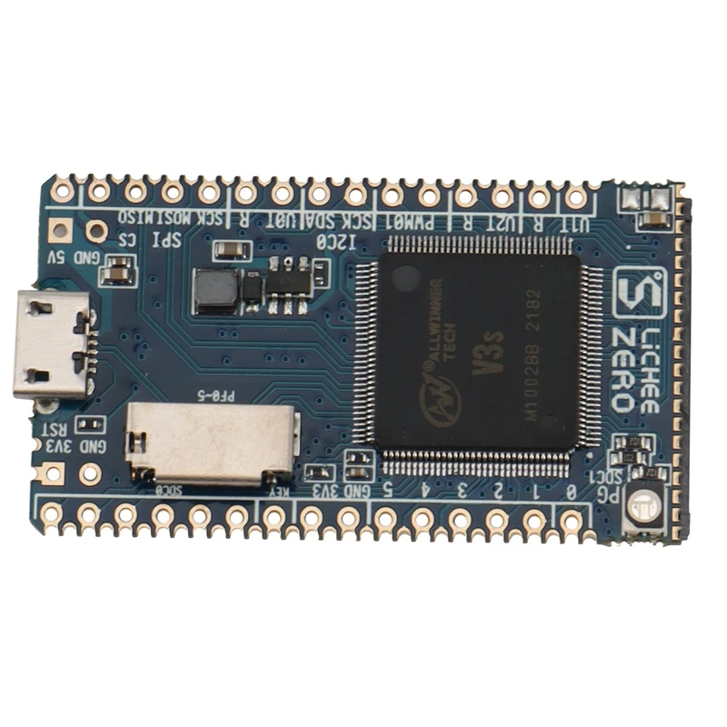 

Sipeed Lichee Pi Zero 1.2GHz Cortex-A7 512Mbit DDR Allwinner V3S Core Development Board Mini PC