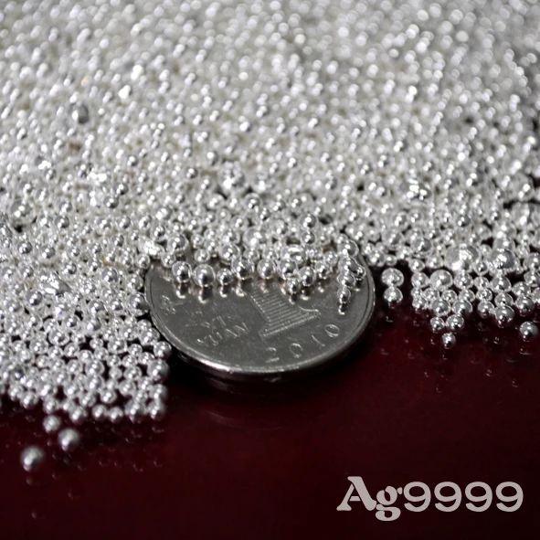 

Ag999 Pure Silver raw material particles diy jewelry making material 40g/bag ag 9999