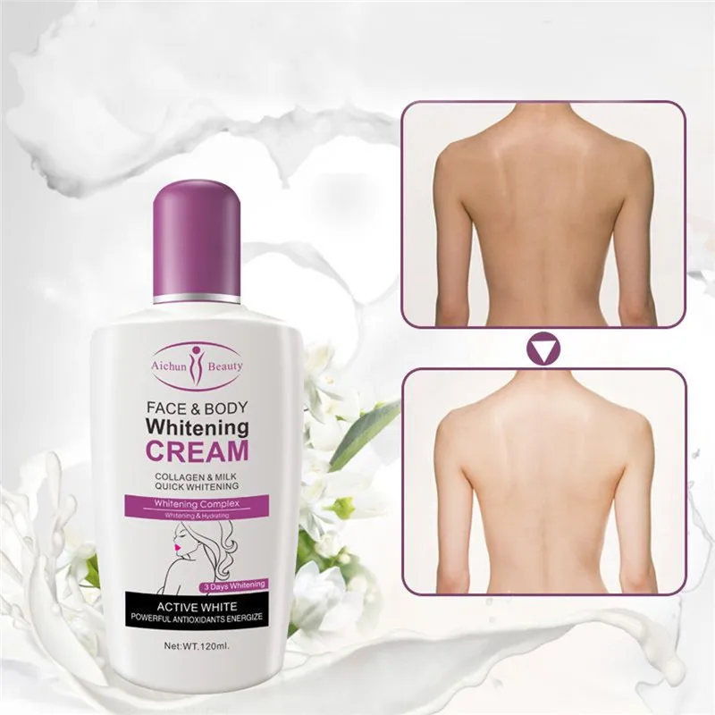 

2pcs 120ml Vitamin C Carrot Bleaching Facial Body Cream Skin Whitening Moisturizing Body Lotion Skin Brightening Cream