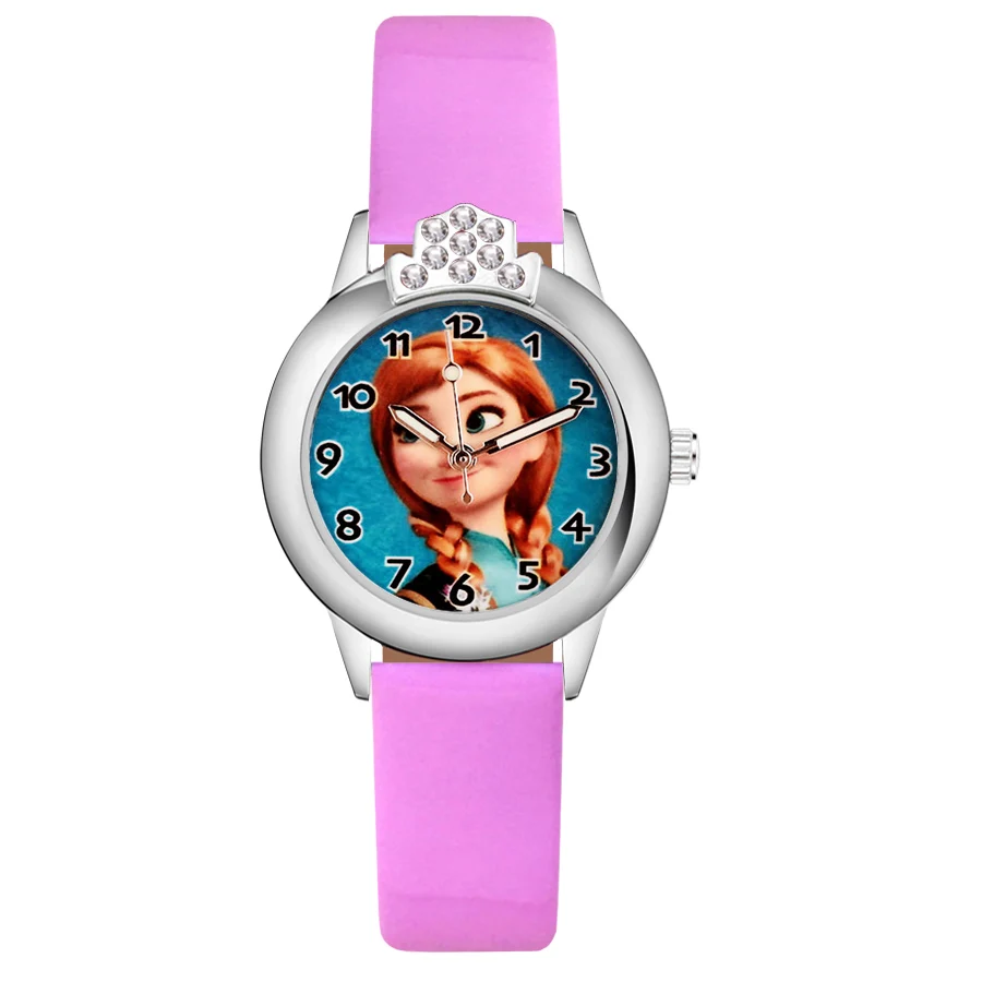 Детские часы с мультяшным кристаллом детские Студенческие для девочек и