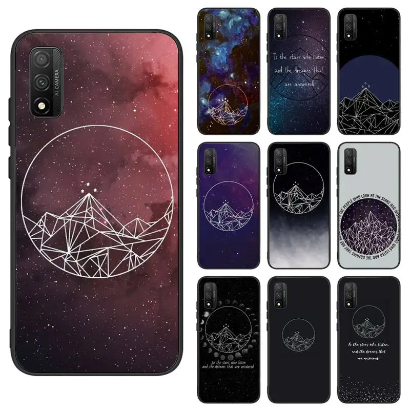 

A Court of Mist and Fury Sarah J Maas Phone Case For Samsung A01 A10 A02 A20 A31 A40 A50 S A52 A51 A70 A71 A80 A91 Cover Fundas