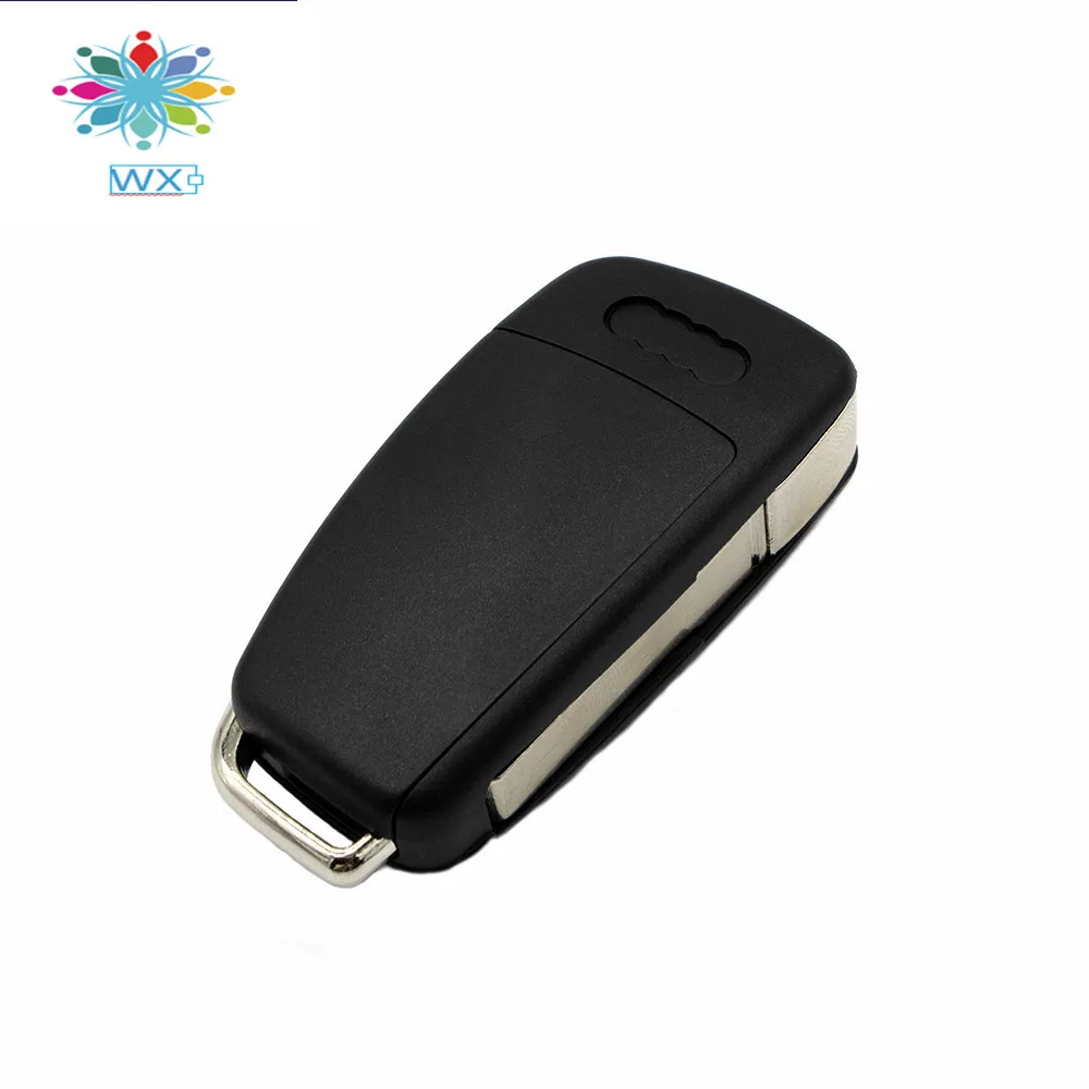 SPC Замена складной флип 3 кнопки автомобиля дистанционного ключа оболочки для AUDI