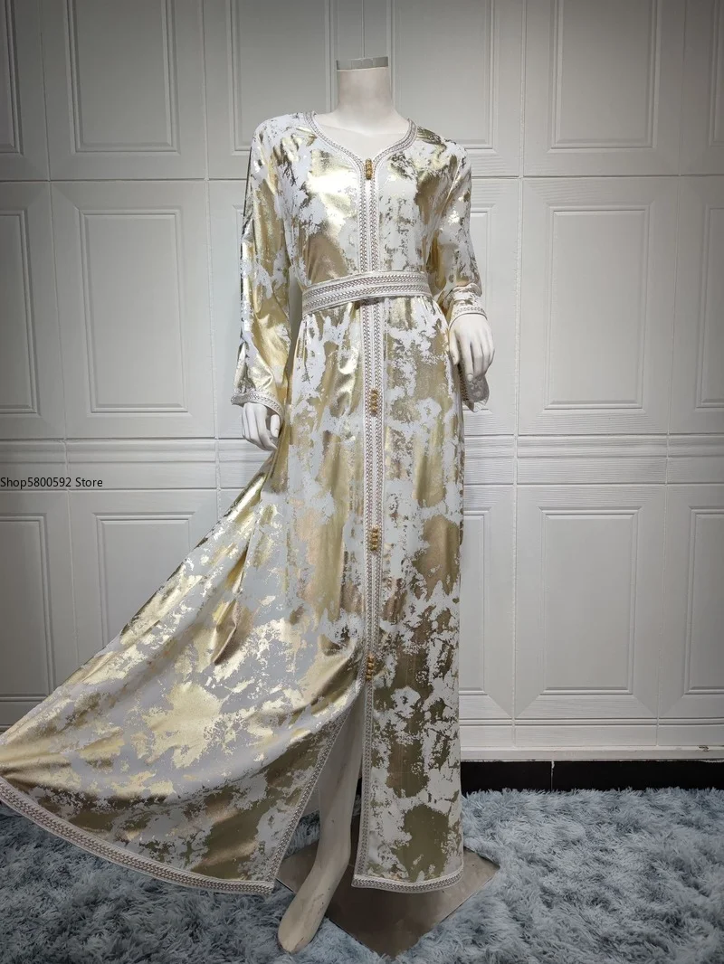 Eid Abaya Dubai Turkey Muslim Hijab Dress Abayas for Women African Dresses Islam Caftan Moroccan Kaftan Jalabiya Djellaba Femme