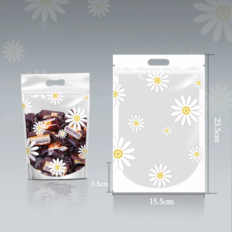 50 шт. рождественские конфеты подарка печенья замка застежка-молнии пластиковые