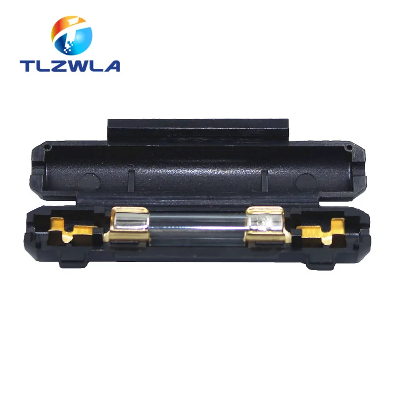 Стеклянный держатель предохранителя 6*30 мм 5 комплектов предохранитель 0 25 а 5a 1A 1 2A