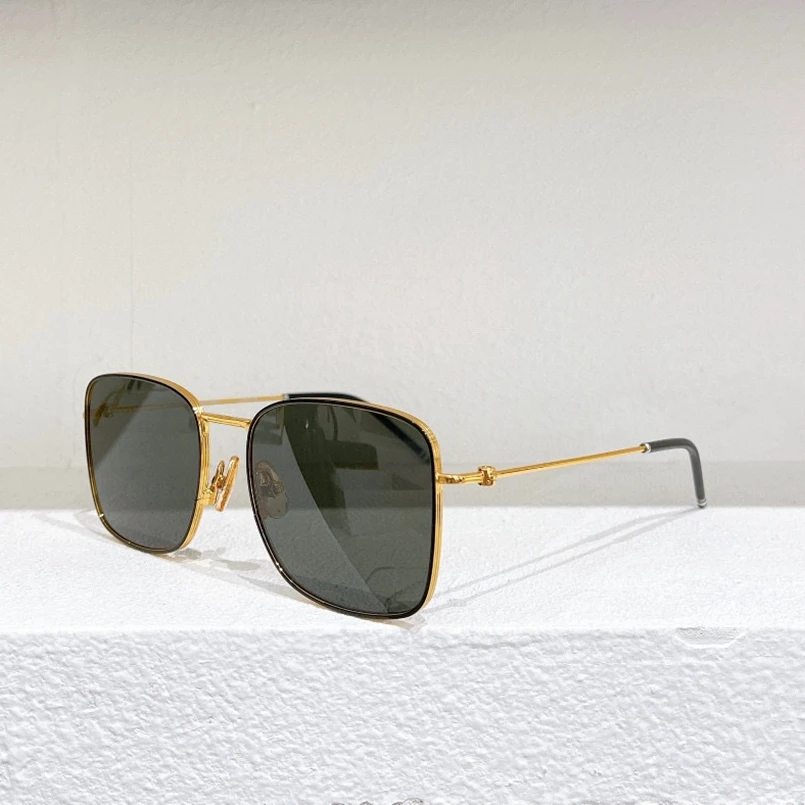 Thom Brand Design Square Titanium Pilot Sunglasses TBS117 UV Protection Men Women Sun Glasses With Original Box Optical Eyewear |