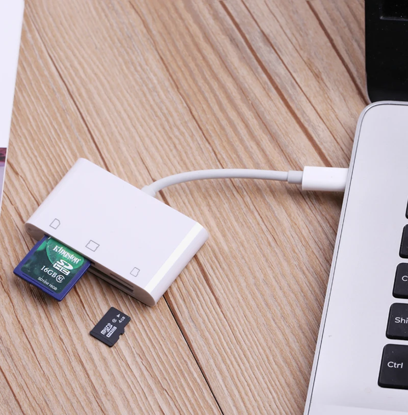3в1 usb 31 type c кардридер usb c tf microsd sd cf otg адаптер