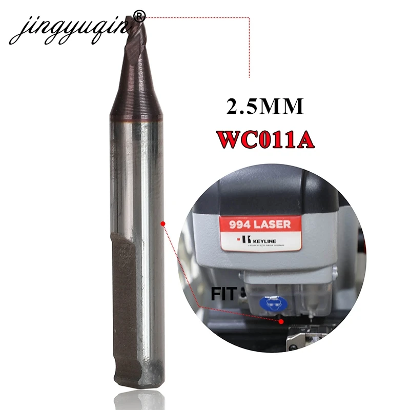 Jingyuqin 2 5 мм WC011A резак вольфрамовый стальной центральный сверлильный инструмент