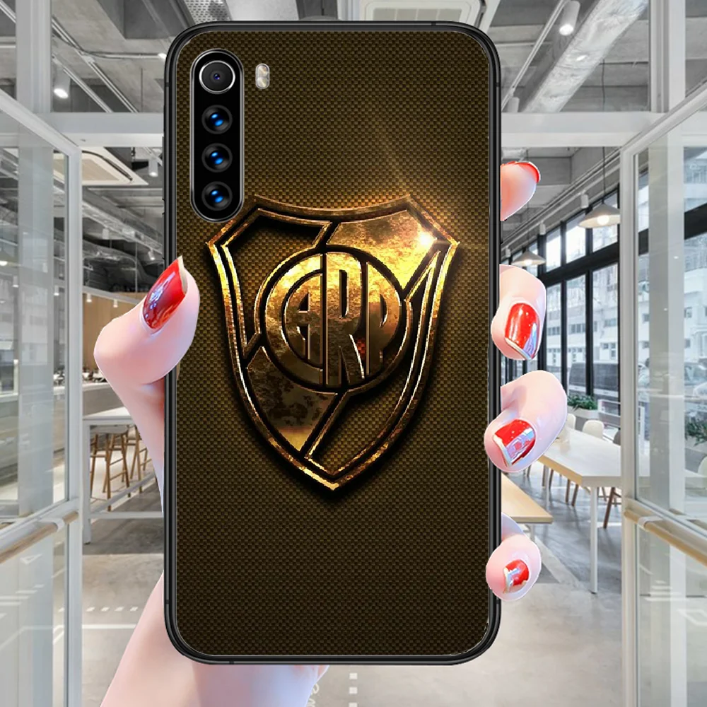 

Atleticos Soccer River Football Plate Phone Case For Xiaomi Redmi Note 7 8 8T 9 9S 4X 7 7A 9A K30 Pro Ultra black Hoesjes Trend