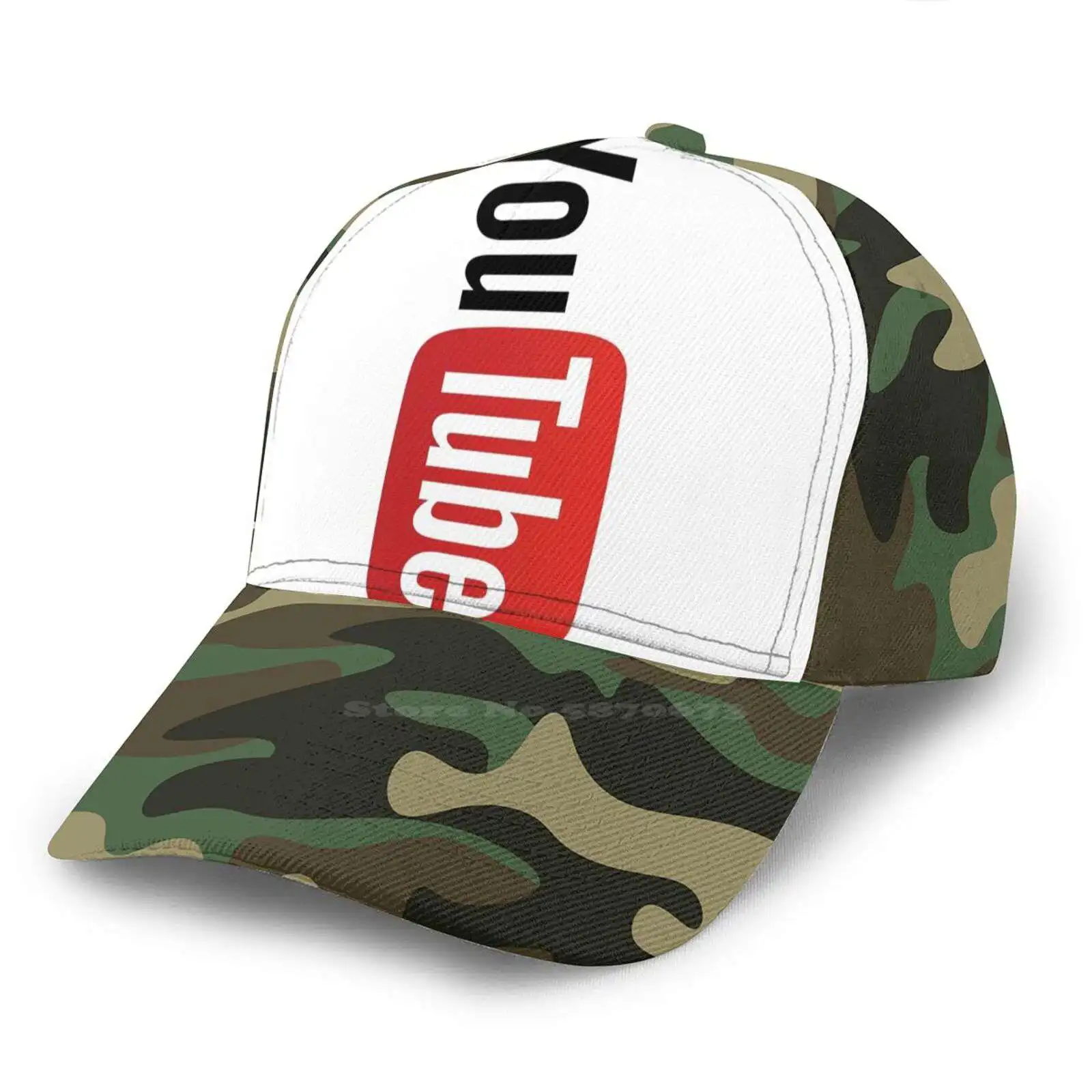 Бейсболка с логотипом на Ютубе Стильная кепка Папа мама весь экран подарок другу