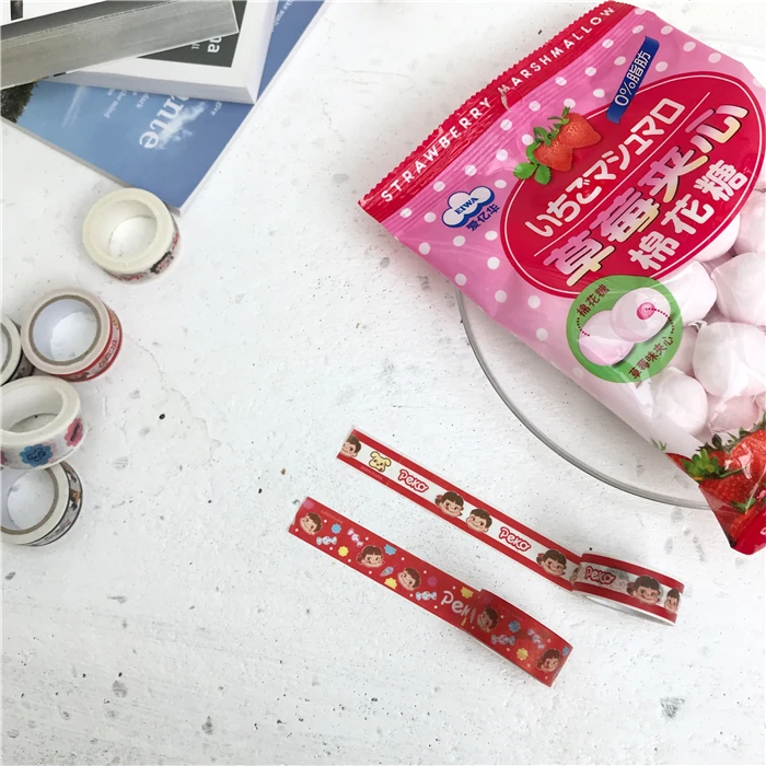 SIXONE 1 шт. молоко сестра васи лента Япония Руководство Diy Декоративные Ленты Kawaii Мультфильм студентов канцелярские принадлежности