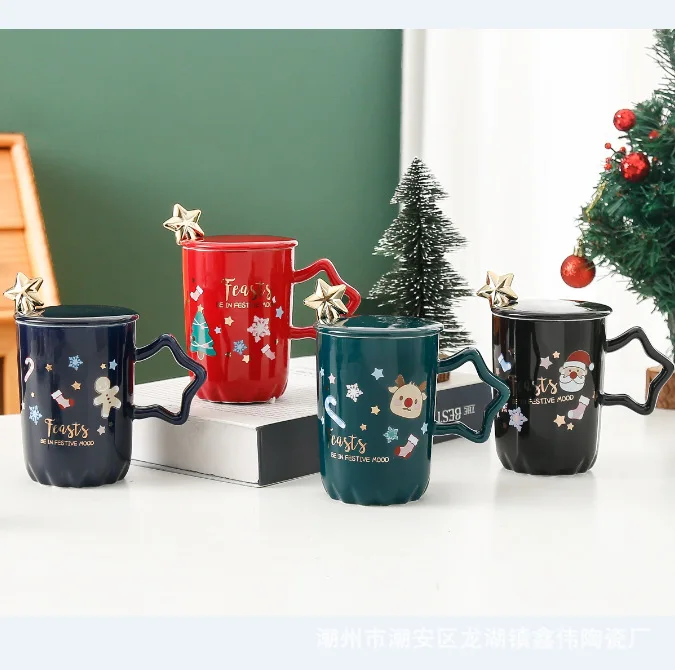 

Tea Cups Practical Couples Ceramic Insulation, Selected Holiday Gifts Surprises for Elders and Younger Friends The Best Choice