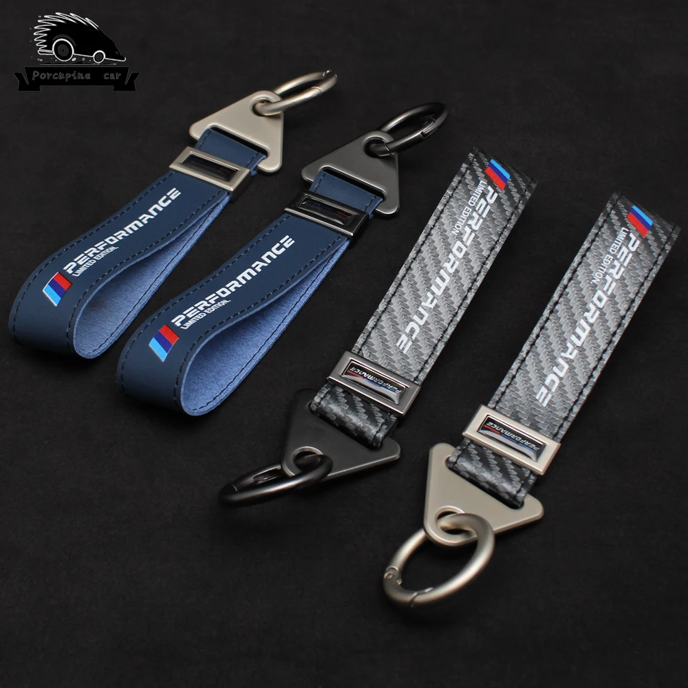 Металлический Кожаный Автомобильный брелок для ключей BMW M X1 X3 X4 X5 X6 X7 e46 e90 f20 e60 e39 E36