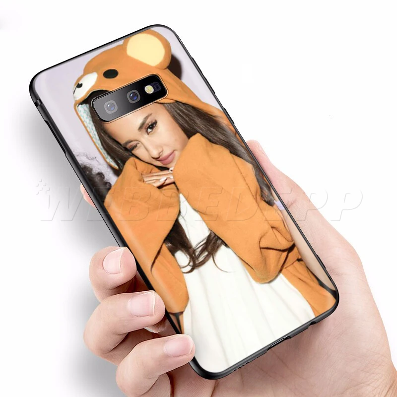 Webbedepp красивый чехол Ариана Гранде для Samsung Galaxy A2 J4 J6 J7 Duo J8 Core Prime 2018 A20E A70S|Бамперы| |