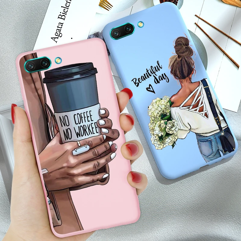 Чехол для Honor 9S Мягкий силиконовый чехол карамельного цвета Huawei 9A 9C 9X Global Premium 8A Prime