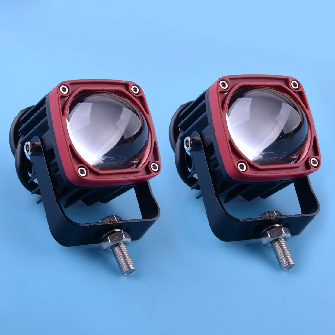 

2Pcs 2x2" Car Led Work Light Bar Cube Pods Driving Fog Lamp 20W Fit For Jeep Truck Boat Offroad Accessories 10V-30V