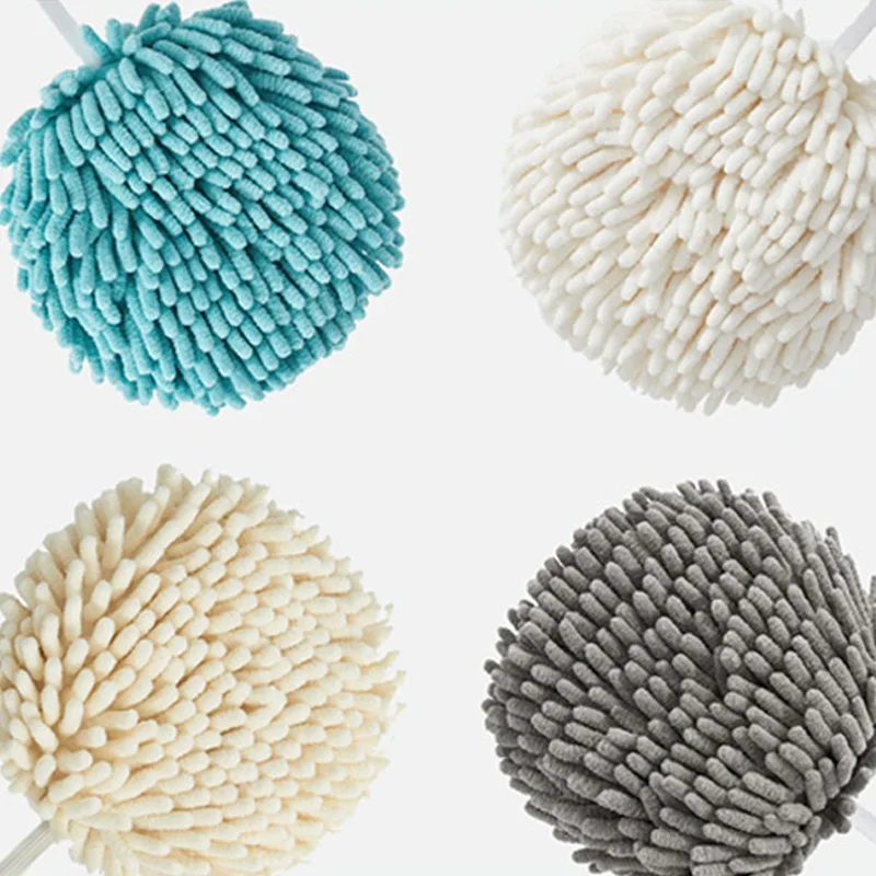 Висит толстые ручная Чистящая салфетка Ванная комната Абсорбент для кухни и