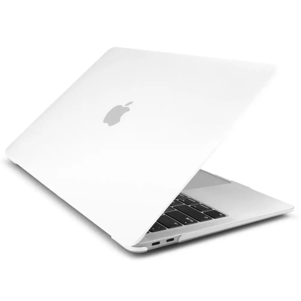 Белый Матовый чехол для ноутбука Macbook Air 13 Pro retina 1" 15" сенсорная панель с клавиатурой CoverSkin A2159 A1989 A1932 модель - Цвет: Белый