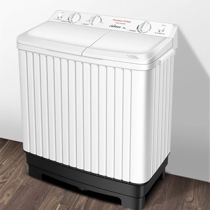 

Washing machine semi-automatic double bucket large capacity household dormitory rental washing