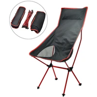 outdoor camping chair oxford cloth portable folding lengthen camping seat for fishing festival picnic bbq beach ultralight chair
