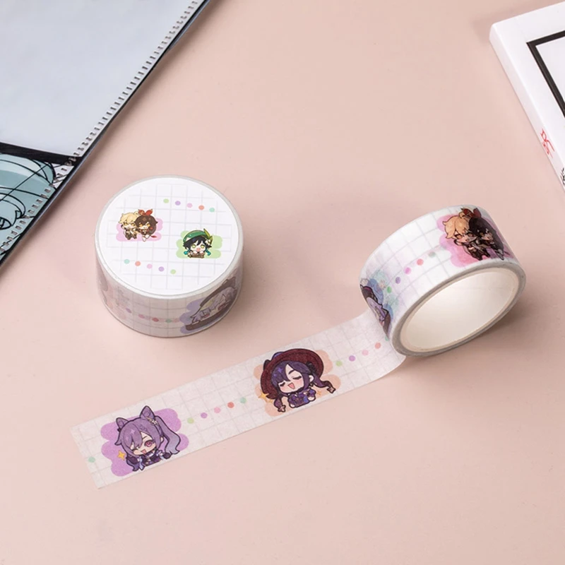 Аниме Genshin рассекающий демонов ююютсу кайсен бензопила ударный большой бумажный