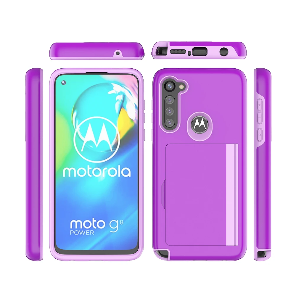 Деловой чехол для Motorola Moto G Stylus G8 Power US Funda бронированный Чехол-книжка ярких цветов