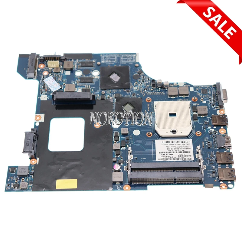 

Nokotion QALEA LA-8121P 04Y1174 04W4021 для Lenovo Thinkpad Edge E435 Материнская плата ноутбука 14 дюймов HD 7420M