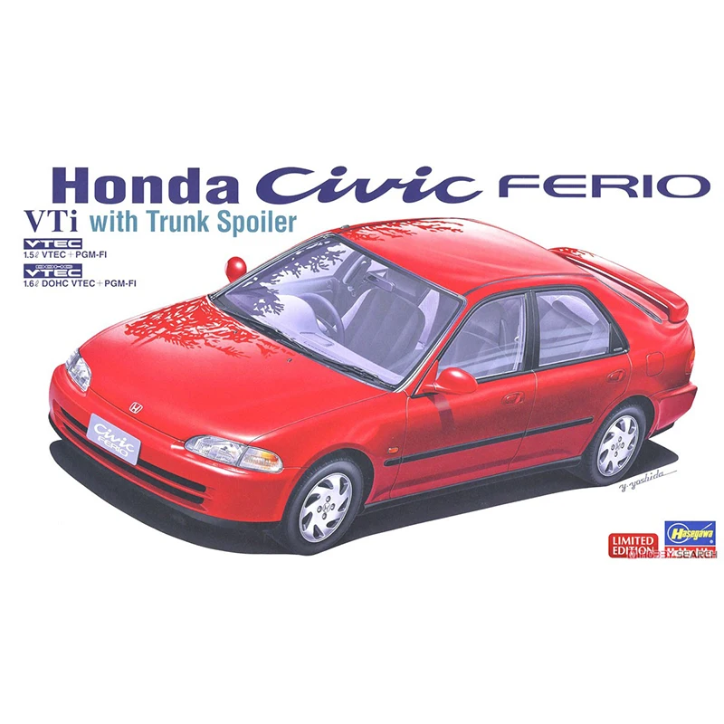 

Hasegawa Assembly Model 1/24 Honda Civic feri VTi Sports Car Collection Plastic Building Model Kits Toys 20348