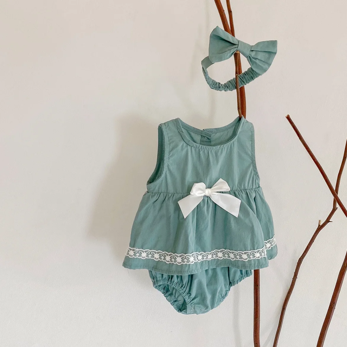 

Summer bowknot vest, skirt female baby baby vests ha clothing jumpsuits ha skirts to climb