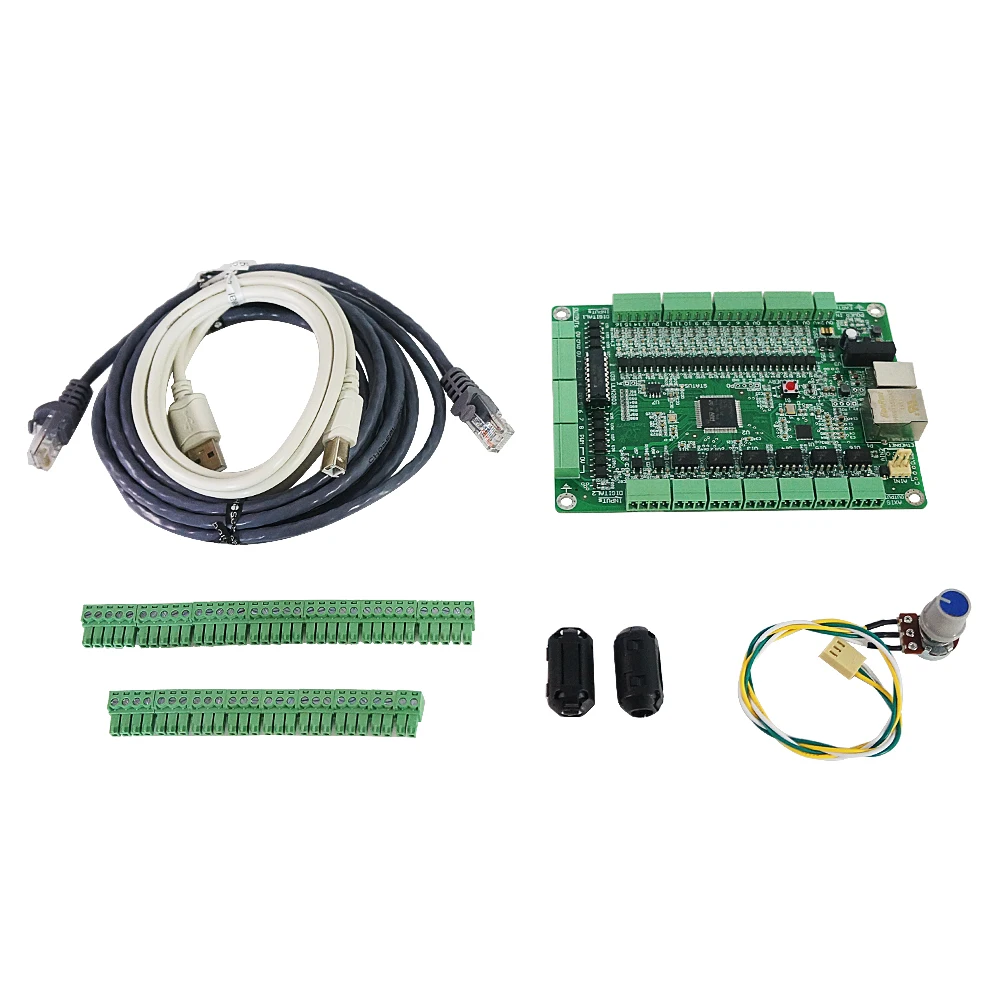 

CNC Mach3 6axis USB/ETHERNET 2in 1 Dual Interface 6-Axis Motion Board EDG381-USBETH3