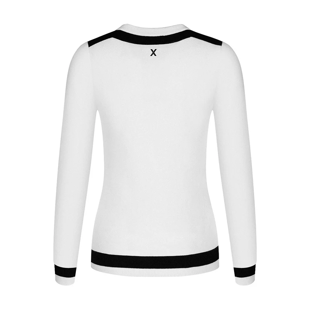 Женский зимний свитер для гольфа повседневное уличное дышащее хлопковое теплое