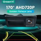 Камера заднего вида для VW Passat, Golf, Polo, Jetta, Tiguan, Touareg, B6, B7, Audi A3, A4, A5, A6, S5, GreenYi, 170 , 720P