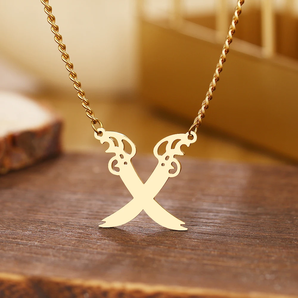 Ожерелье DOTIFI из нержавеющей стали 316L для мужчин и женщин металлическая цепь в