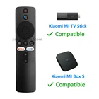 Пульт дистанционного управления для ТВ-приставки Xiaomi MI Box S, MI TV Stick XMRM-006, MDZ-22-AB, Bluetooth, голосовое управление, Google Assistant