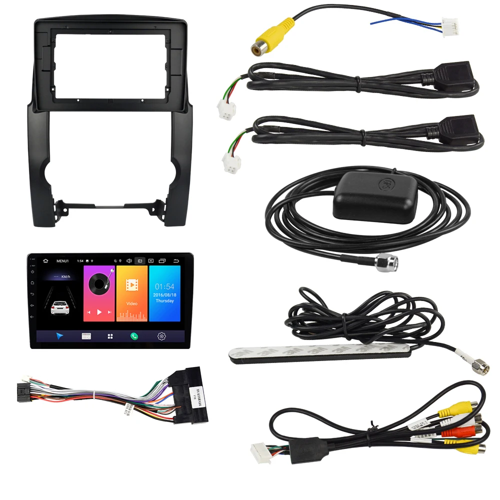 EKIY 10,1 ''ips Android 9,0 Автомобильная Мультимедийная Автомагнитола для KIA Sorento 2 XM Sedan 2009 2010 2011 2012 gps навигация Нет 2 Din 4G