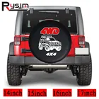 Кожаный чехол для автомобильных шин Jeep 14, 15, 16, 17 дюймов