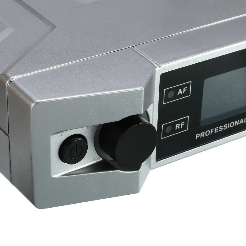 Высококачественная UHF Беспроводная микрофонная система караоке с ЖК дисплеем и