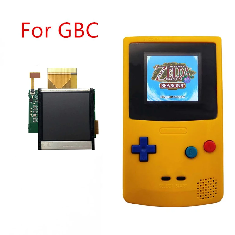 Комплект для модификации ЖК-экрана, Сменный Набор для nintendo GBP, консоль gbc, ЖК-экран для SNK, NGPC, аксессуары для геймпада