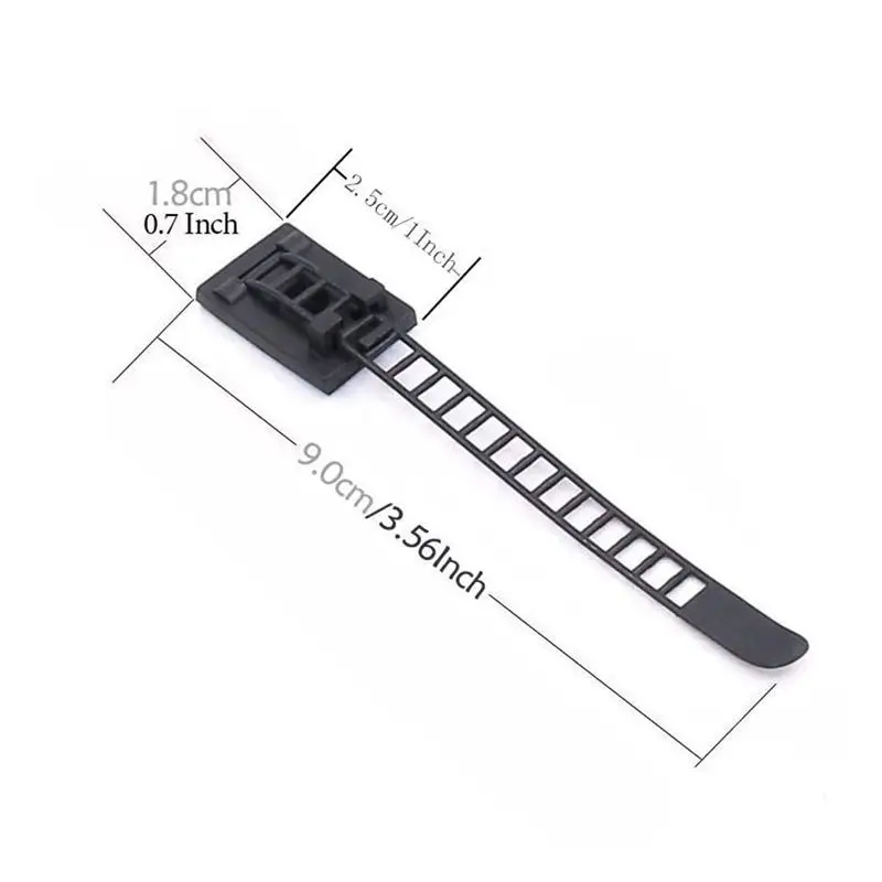 Регулируемый держатель кабеля управления кабельные зажимы для крепления