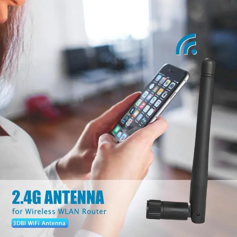 2 4 ГГц 3DBI WiFi антенна SMA Мужской двухдиапазонный для беспроводной WLAN