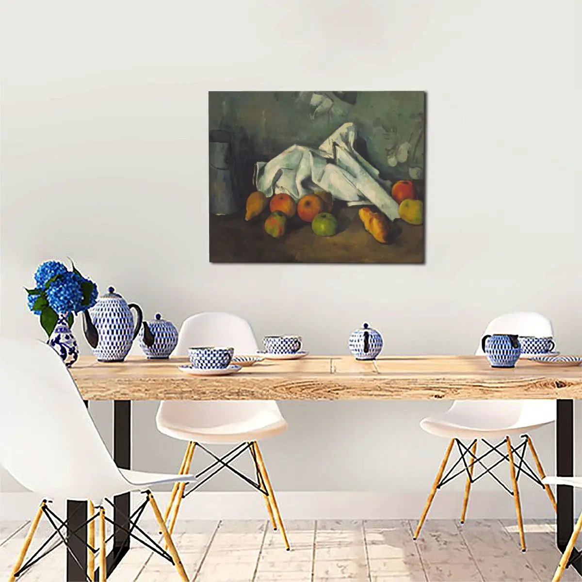 

Cezanne Painting Vintage Wood Decoration Pictures Wall New Arrivals Room Decor