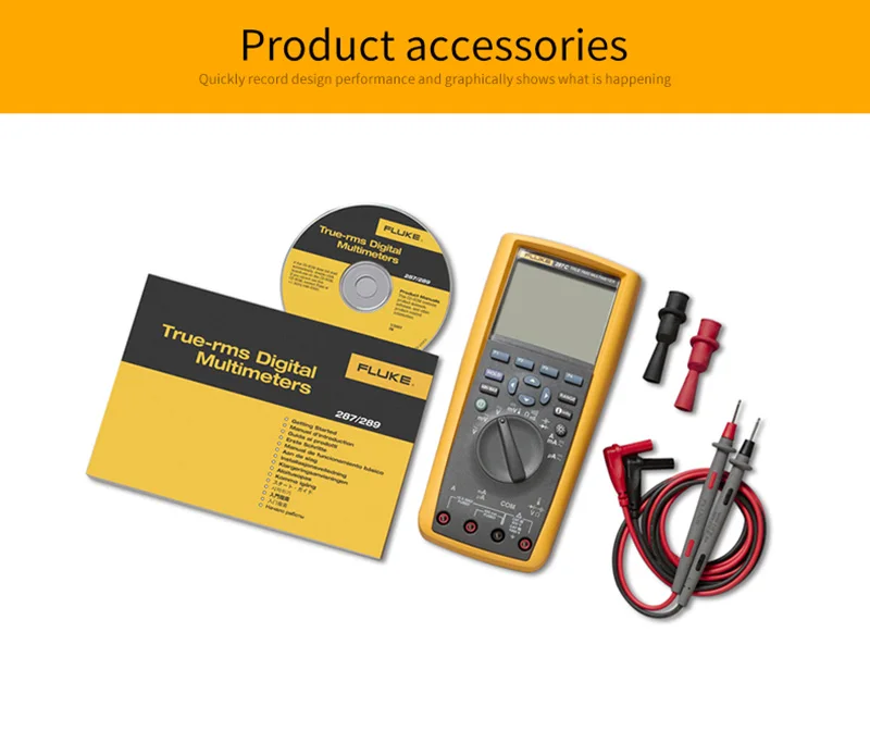 Цифровой мультиметр Fluke 287C \ 289C с истинным эффективным значением функция захвата