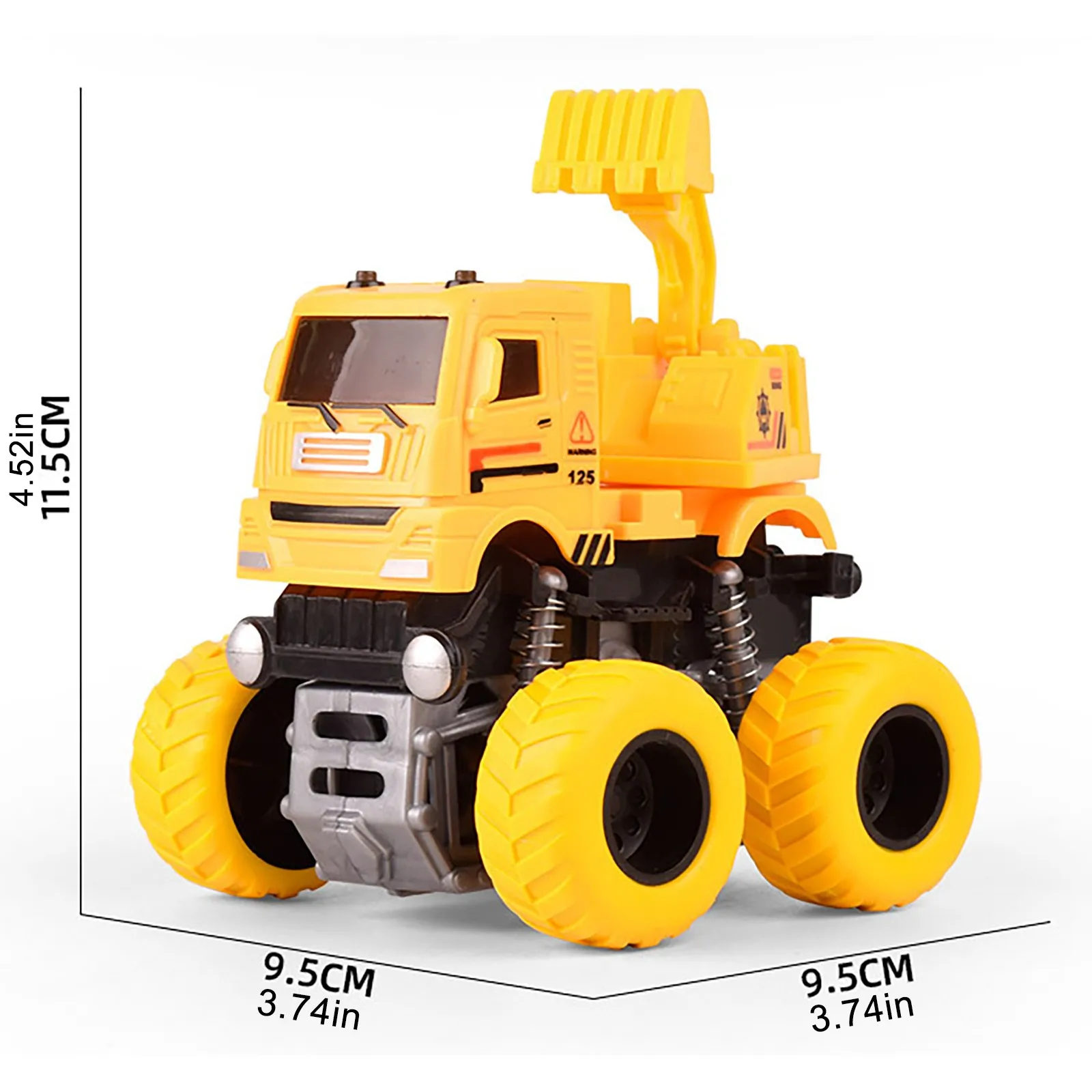Детские игрушки инерционная Противоударная модель внедорожника экскаватора