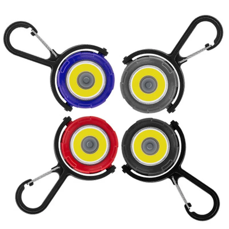 Поворотный мини светильник с COB ключом уличный фонарь для альпинизма Походов