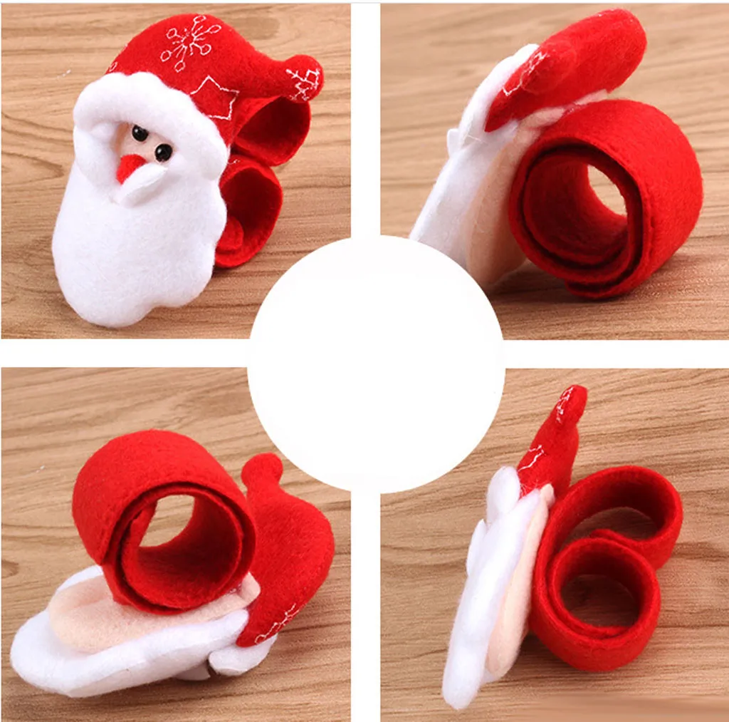 1 шт. Рождественский ослепительный подарок рождественский браслет на запястье